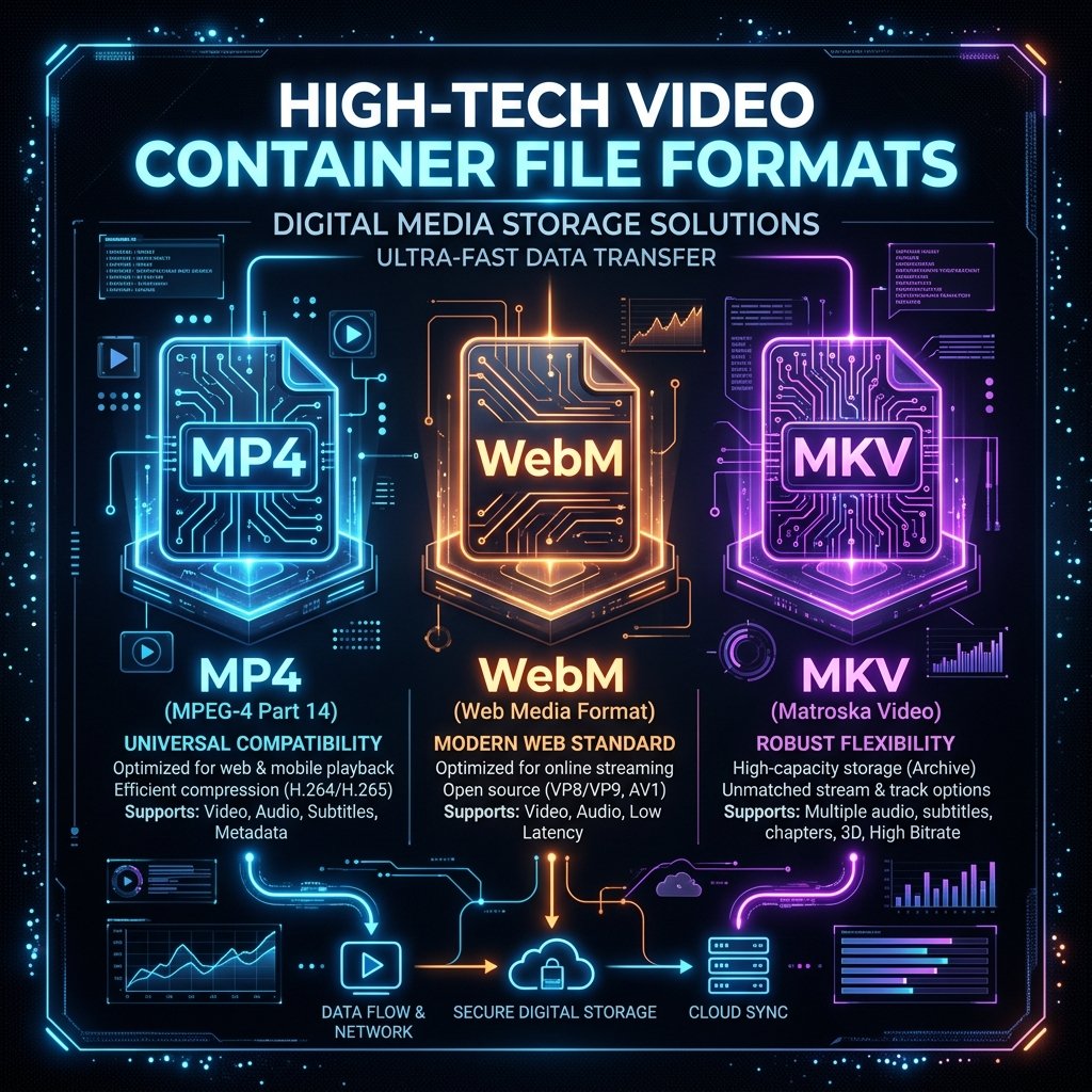 MP4 vs WebM vs MKV: Which Container is Best for Social Backups?